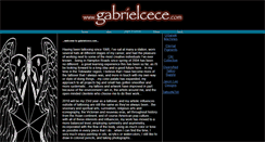 Desktop Screenshot of gabrielcece.com